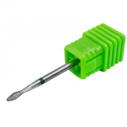Алмазна пламевидна фреза 6.8х2.1 мм великої абразивності №09C ___KRY016/021 (2506)