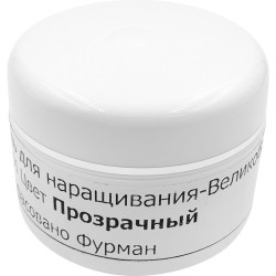 18 мл-банку повна під кришку гелю для нарощування ICE CLEAR-Прозорий ___SLK (017)