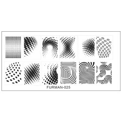 Пластина Для Стемпінгу FURMAN-025 ___KRY060/078 (750)