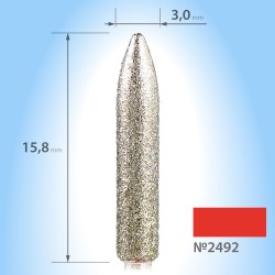 Алмазная фреза 15.8х3 мм мелкой абразивности №44F ___KRY016/021(2492)