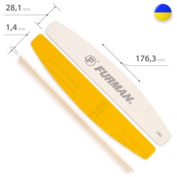 Змінні наждаки для пилки ФУРМАН дуга 180гріт 10шт ___MRL345G (447)