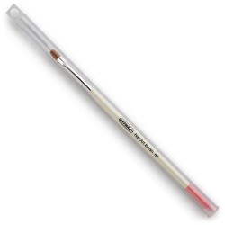 Пряма кисть для гелю з різнобарвною ручкою №6 ___+KRY020/026 (779)